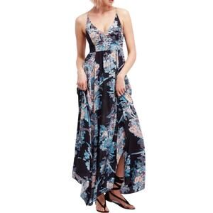 Free People Through the Vine Boho Maxi Dress Size XS